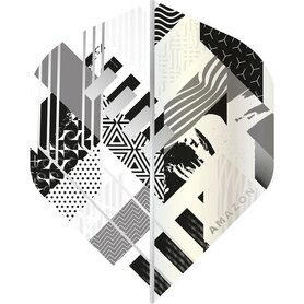 Amazon Abstract Dart Flights - No2 - Std - Grey