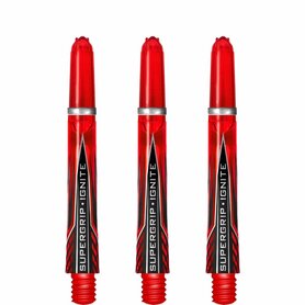  HARROWS SUPERGRIP IGNITE SHAFTS - DART SHAFTS - RED - Inbetween