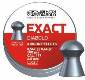 .177 | JSB | Exact Diabolo | 4.52 mm | 0.547 gram - 8.44 grain